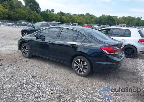 2014 Honda Civic Ex z USA, uszkodzony, nr VIN 19XFB2F86EE034701